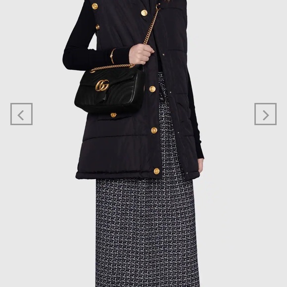 Gucci Marmont Black Bag - Picture 3 of 8